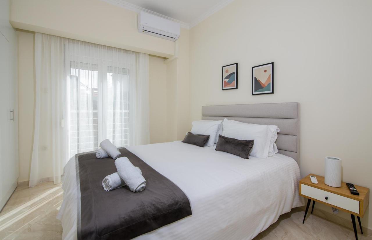 חאניה Center Manolia Dream 3 Bedroom Apartment 100M Away From The Beach מראה חיצוני תמונה