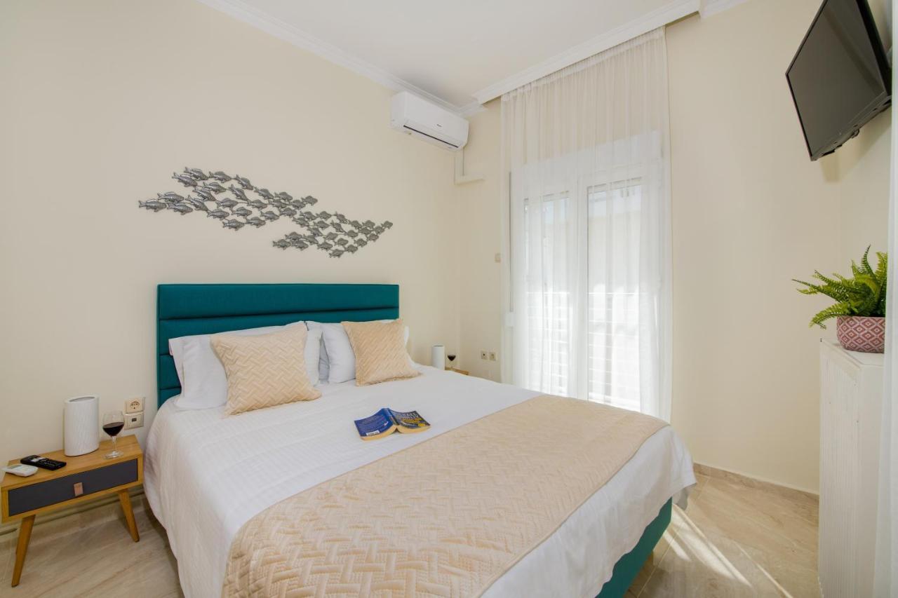 חאניה Center Manolia Dream 3 Bedroom Apartment 100M Away From The Beach מראה חיצוני תמונה