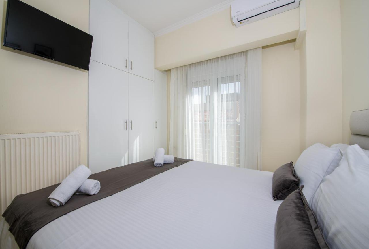 חאניה Center Manolia Dream 3 Bedroom Apartment 100M Away From The Beach מראה חיצוני תמונה