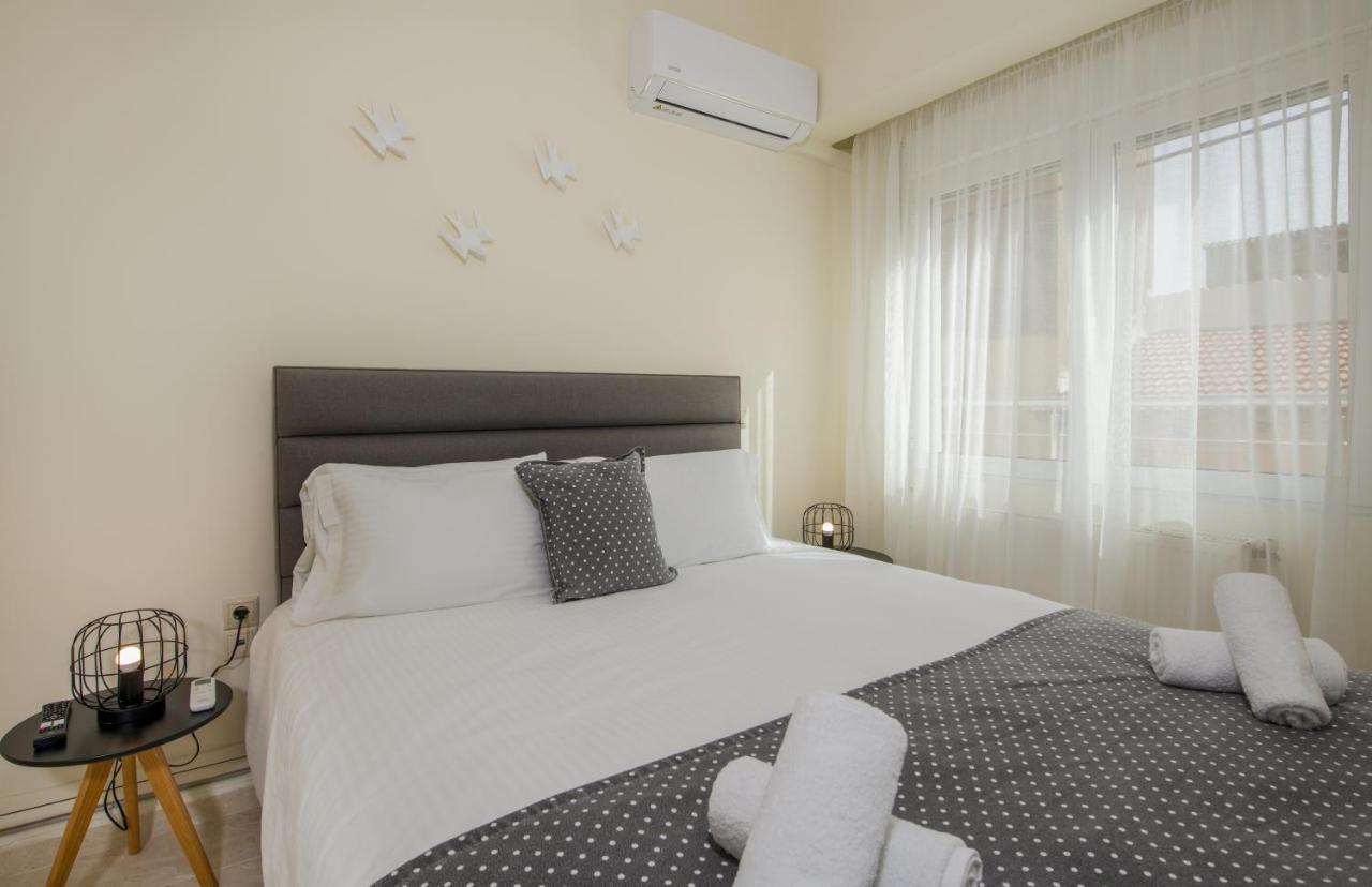 חאניה Center Manolia Dream 3 Bedroom Apartment 100M Away From The Beach מראה חיצוני תמונה