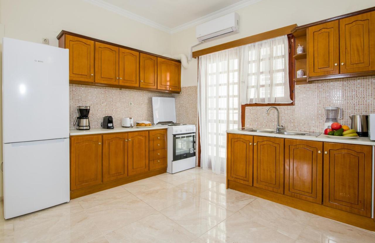 חאניה Center Manolia Dream 3 Bedroom Apartment 100M Away From The Beach מראה חיצוני תמונה