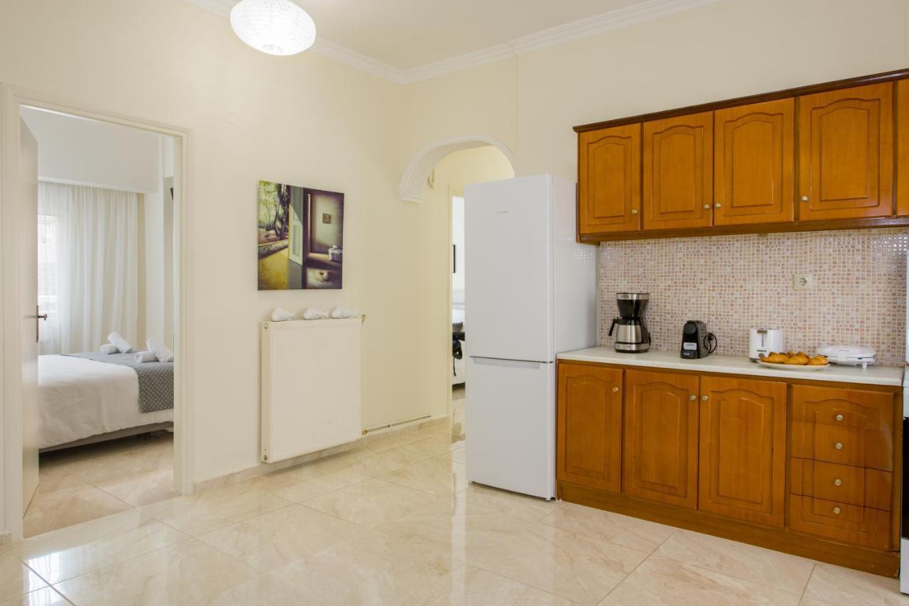 חאניה Center Manolia Dream 3 Bedroom Apartment 100M Away From The Beach מראה חיצוני תמונה