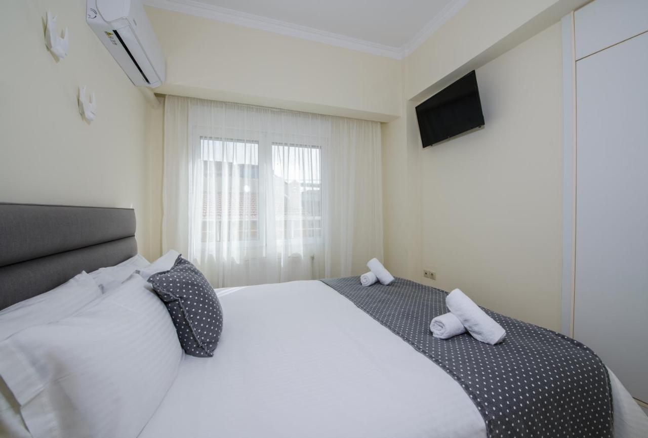 חאניה Center Manolia Dream 3 Bedroom Apartment 100M Away From The Beach מראה חיצוני תמונה